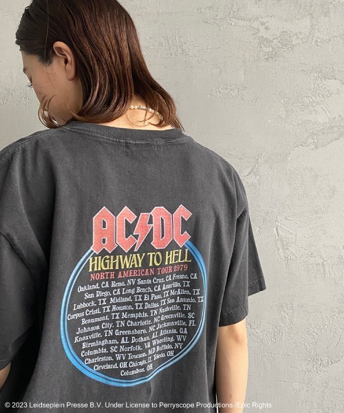 GOOD ROCK SPEED/グッドロックスピード] AC/DC プリントTシャツ（T