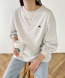 POLOCHAMPS | 【POLOCHAMPS/ポロチャンプス】別注 ワンポイント刺繍 ボリューム袖 ロングTシャツ(Tシャツ/カットソー)