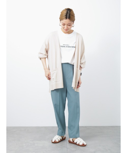 Samansa Mos2 blue（サマンサモスモスブルー）の「フットベッドグルカサンダル（サンダル・レディース・ブラウン/ベージュ/ブラック/オフホワイト・MEDIUM/LARGE）」の14枚目の写真