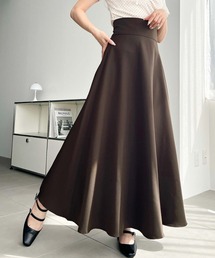 moment+（モーメントプラス）の「【累計販売枚数2万枚突破！】カットジョーゼットハイウエストボリュームフレアスカート（スカート）」