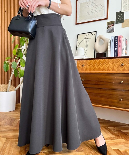 ⭕最終価格⭕Chaos ベージュ ラップスカート　ハイウエスト 新品タグ付き 【カオス】ラップスカート ベージュ リボン 36