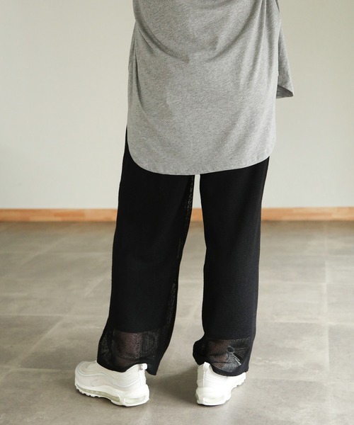 aity(アイティ)の「後ろボタンロングスリーブカットソー(Tシャツ/カットソー・レディース・チャコールグレー/グレー/オフホワイト/ブラック/カーキ・M)」の7枚目の写真