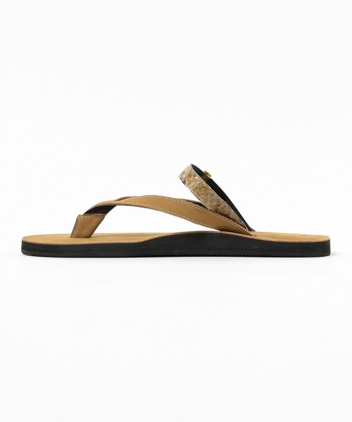 BEAMS LIGHTS（ビームスライツ）の「el Nido flips × BEAMS LIGHTS / 別注 ストラップ サンダル（サンダル・メンズ・ベージュ・41/40/39）」の7枚目の写真