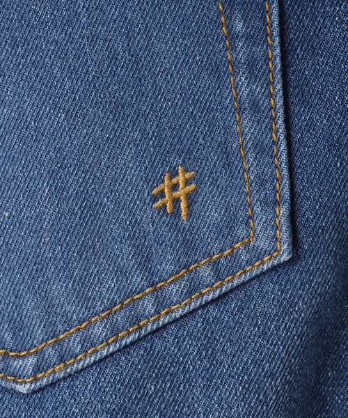 Spick & Span（スピックアンドスパン）の「Igeta×S Wベルトいげデニム（デニムパンツ・レディース・ブルー系その他/スミクロ・38/36/34/T38）」の21枚目の写真