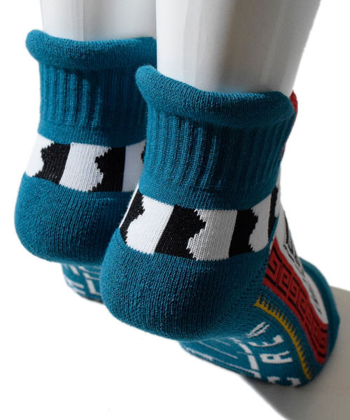 ALDIES（アールディーズ）の「Tonzura Univ. Socks / トンズラユニバースソックス（ソックス/靴下・メンズ・ブルー/ブラック/ホワイト・MENS/WOMENS）」の11枚目の写真