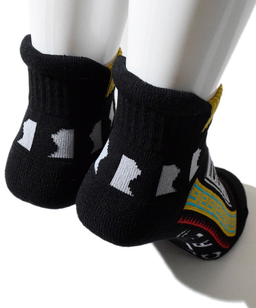 ALDIES（アールディーズ）の「Tonzura Univ. Socks / トンズラユニバースソックス（ソックス/靴下・メンズ・ブルー/ブラック/ホワイト・MENS/WOMENS）」の13枚目の写真