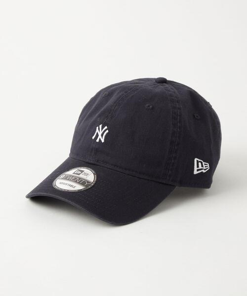 NEW ERA(ニューエラ)の「<NEW ERA> 9TWENTY MLB ミニ NY ロゴ キャップ 帽子(キャップ・メンズ・ダークグリーン/ベージュ/パープル/ネイビー/ロイヤルブルー・FREE)」の4枚目の写真