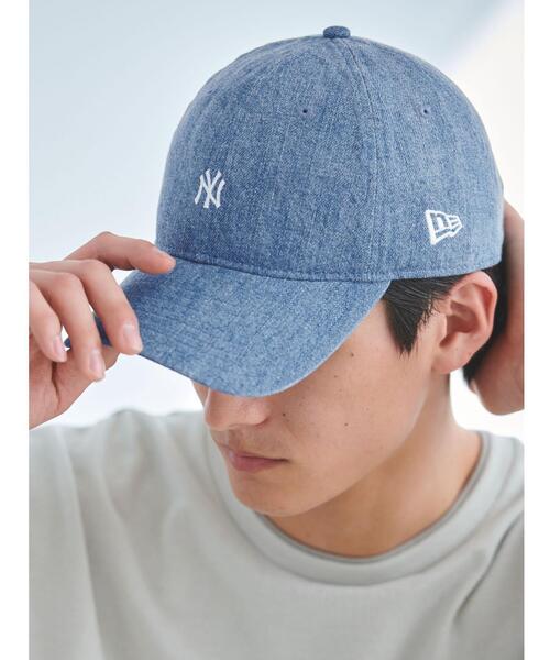NEW ERA(ニューエラ)の「<NEW ERA> 9TWENTY MLB ミニ NY ロゴ キャップ 帽子(キャップ・メンズ・ダークグリーン/ベージュ/パープル/ネイビー/ロイヤルブルー・FREE)」の5枚目の写真