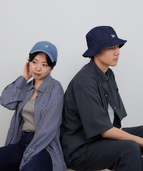 NEW ERA(ニューエラ)の「<NEW ERA> 9TWENTY MLB ミニ NY ロゴ キャップ 帽子(キャップ・メンズ・ダークグリーン/ベージュ/パープル/ネイビー/ロイヤルブルー・FREE)」の7枚目の写真