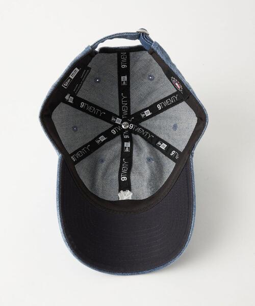 NEW ERA(ニューエラ)の「<NEW ERA> 9TWENTY MLB ミニ NY ロゴ キャップ 帽子(キャップ・メンズ・ダークグリーン/ベージュ/パープル/ネイビー/ロイヤルブルー・FREE)」の14枚目の写真