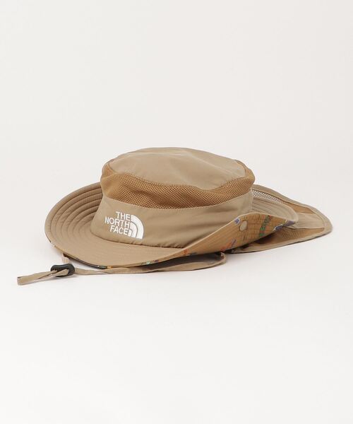 THE NORTH FACE(ザノースフェイス)の「ザ ノース フェイス THE NORTH FACE Kids Novelty Sunshield Hat_キッズ ノベルティサンシールドハット(ハット・キッズ・ネイビー/ベージュ・J/L/J/M/J/S)」の2枚目の写真
