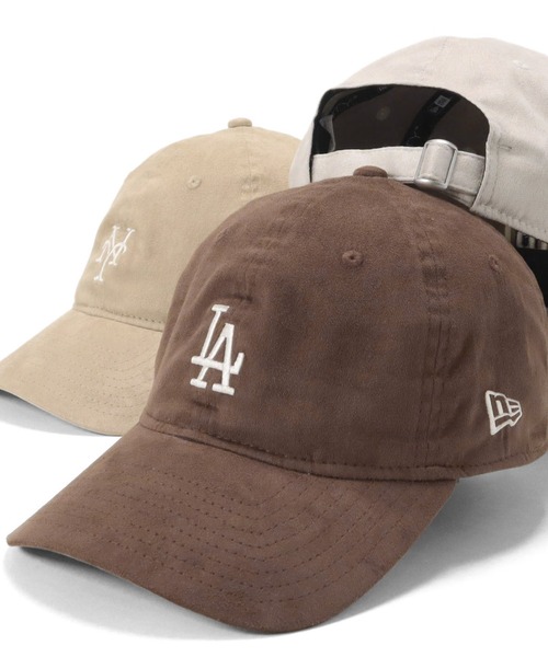 NEW ERA（ニューエラ）の「ニューエラキャップ 9TWENTY MLB シンセティックスウェード（キャップ・メンズ・ブラウン/ブラック/ベージュ系その他/ベージュ・FREE）」の3枚目の写真
