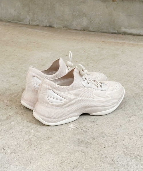 ASH（アッシュ）の「【OKI】ニットチャンキースニーカー（スニーカー