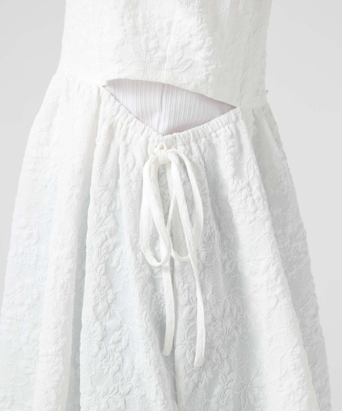 archives（アルシーヴ）の「ふくれＪＱカットアウトチュニック（シャツ/ブラウス・レディース・ミント/ブラック/オフホワイト・MEDIUM）」の13枚目の写真