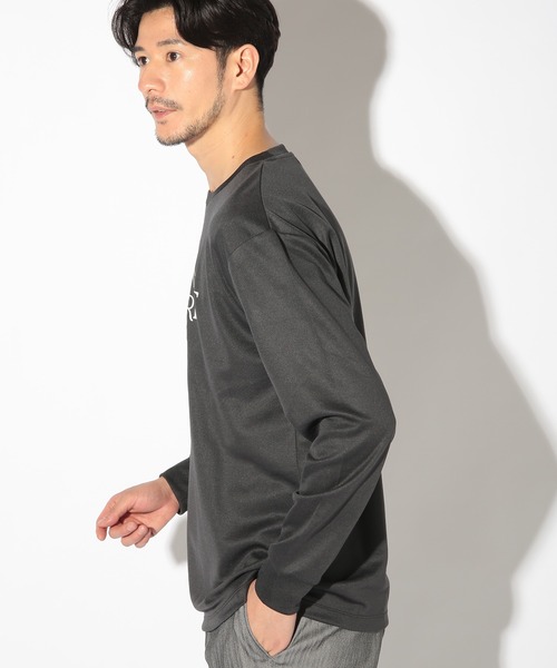 UNION STATION(ユニオンステーション)の「リサイクルポリエステルポンチロンT/デザインTシャツ(Tシャツ/カットソー・メンズ・ホワイト/ブラック・LL/L/M)」の4枚目の写真