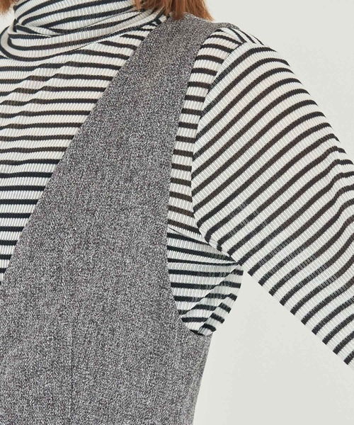 ROPE' PICNIC(ロペピクニック)の「フレアーツイードジャンパースカート(ジャンパースカート・レディース・ベージュ/グレー・36/38)」の13枚目の写真