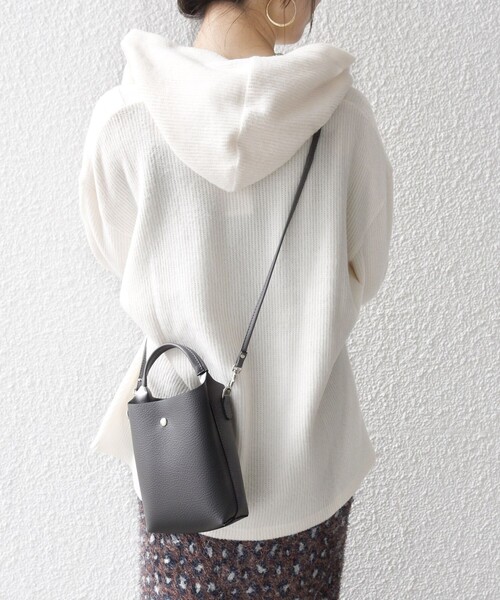 SHIPS any: 2WAY スクエア ミニ ショルダー バッグ（ショルダーバッグ