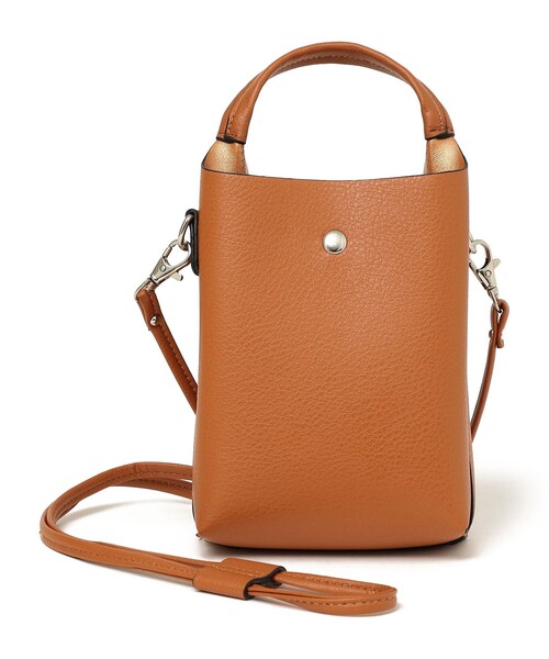 SHIPS シップス 2way ミニハンドバッグ ショルダーバッグ 肩掛け シップス SHIPS 《追加》* 2WAY ナイロン フリル ショルダー