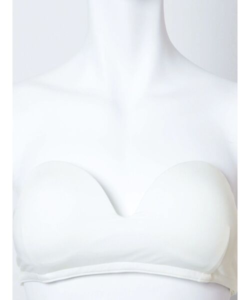 GYDA(ジェイダ)の「Booster ブラトップ(チューブトップ・レディース・ブラック/オフホワイト・FREE)」の11枚目の写真