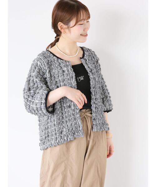 ehka sopo（エヘカソポ）の「ワンポイント刺繍タンクトップ（タンクトップ・レディース・グリーン/ベージュ/ブラック/キナリ・F）」の15枚目の写真