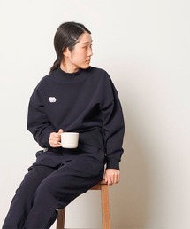 ネイビー オフショルダー トレーナー Sサイズ off－shoulder sweat（スウェット・トレーナー） | CODE A