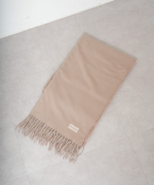 Chico（チコ）の「刺繍入りストール（マフラー・レディース・ベージュ/ブラック/アイボリー/グレー/ピンク・FREE）」の17枚目の写真