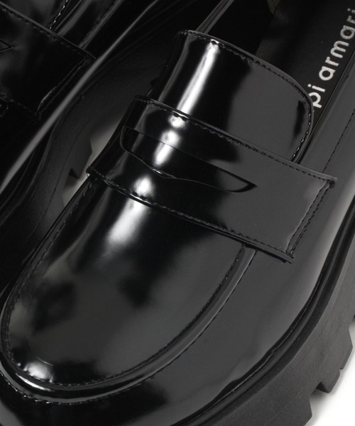 repipi armario（レピピ アルマリオ）の「アソートマニッシュシューズ（ローファー・キッズ・ブラック系2/ブラック系1/ブラック系3・MEDIUM/LARGE/SMALL）」の12枚目の写真