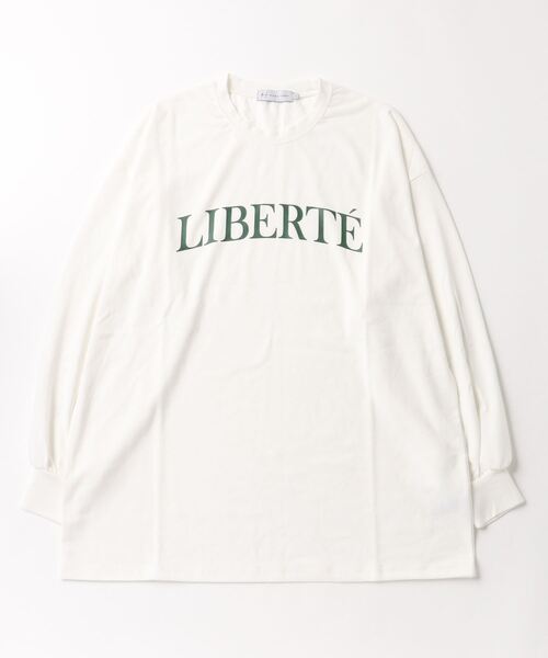 RIKKA FEMME(リッカファム)の「RIKKA FEMME/リッカファム ロンT/長袖Tシャツ 袖ダボ オーバーサイズ RF23FW09(Tシャツ/カットソー・レディース・グレー×ホワイト/ベージュ×ブラック/ホワイト×グリーン・FREE)」の9枚目の写真