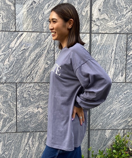 セール】RIKKA FEMME/リッカファム ロンT/長袖Tシャツ 袖ダボ