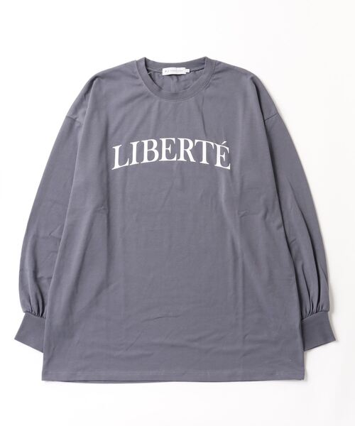 RIKKA FEMME(リッカファム)の「RIKKA FEMME/リッカファム ロンT/長袖Tシャツ 袖ダボ オーバーサイズ RF23FW09(Tシャツ/カットソー・レディース・グレー×ホワイト/ベージュ×ブラック/ホワイト×グリーン・FREE)」の18枚目の写真