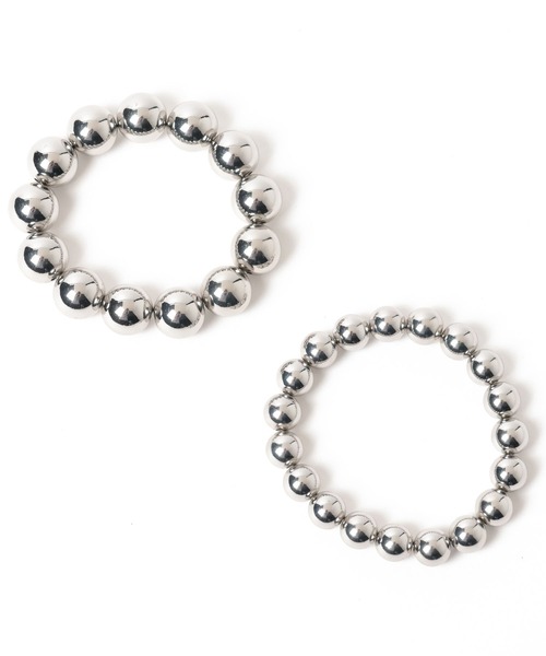 LOWRYS FARM（ローリーズファーム）の「２Ｐボールチェーンブレス　976405（ブレスレット・レディース・シルバー/ゴールド・FREE）」の5枚目の写真