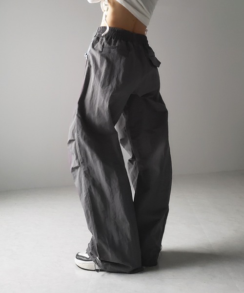 REFLEM 2WAY ワイドデニムカーゴパンツ BLACK REFLEM/レフレム』2WAYワイドデニムカーゴパンツ（デニムパンツ
