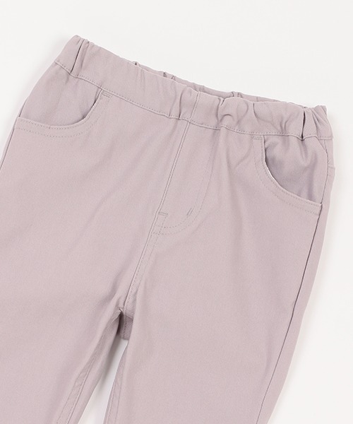 petit main（プティマイン）の「【& Re】ストレッチストレートパンツ（その他パンツ・キッズ・パープル/アイボリー/キャメル/ネイビー/ブラック/カーキ・130cm/120cm/100cm/80ｃｍ/110cm/90cm）」の9枚目の写真