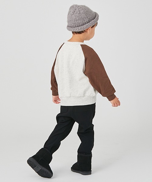 petit main（プティマイン）の「【& Re】ストレッチストレートパンツ（その他パンツ・キッズ・パープル/アイボリー/キャメル/ネイビー/ブラック/カーキ・130cm/120cm/100cm/80ｃｍ/110cm/90cm）」の19枚目の写真