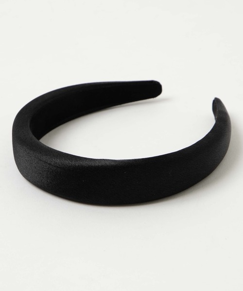 WEGO（ウィゴー）の「WEGO/ボリュームサテンカチューシャ（カチューシャ・レディース・ホワイト/ブラック・FREE）」の10枚目の写真