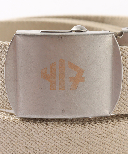 417 EDIFICE(フォーワンセブンエディフィス)の「ELASTIC LONG BELT / エラスティックロングベルト(ベルト・メンズ・ベージュ/ブラック/ブラウン・FREE)」の6枚目の写真