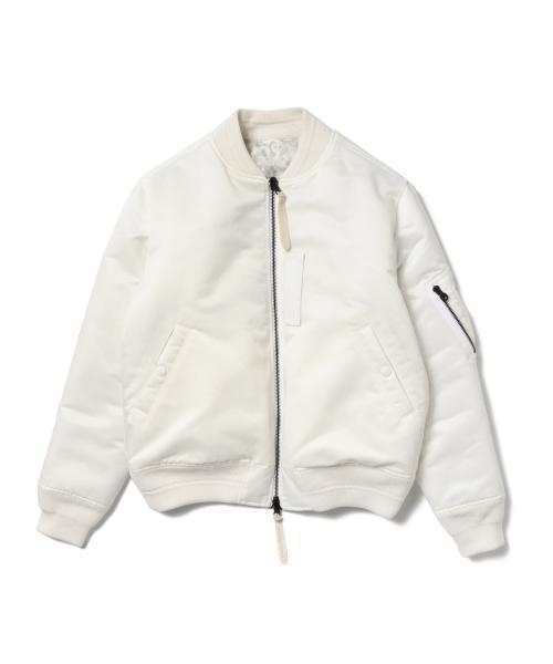 Ray BEAMS(レイビームス)の「◇White Mountaineering×Ray BEAMS / 別注 リバーシブル MA-1(ミリタリージャケット・レディース・ホワイト・ONE SIZE)」の19枚目の写真