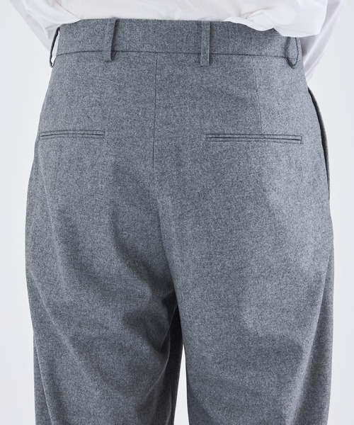 ATON（エイトン）の「【ATON/エイトン】MERINO COLLEGE FLANNEL WIDE