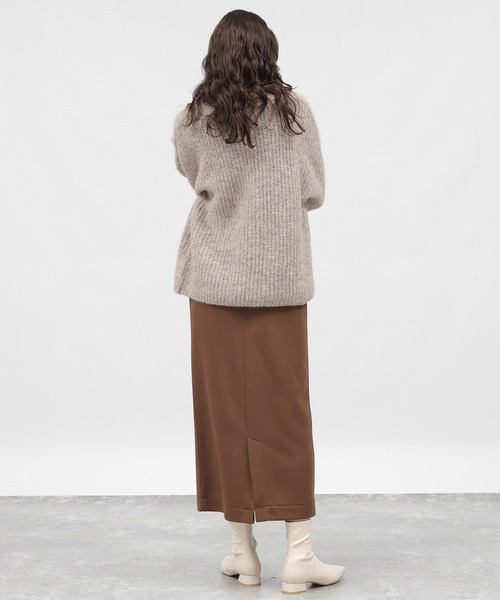 LAKOLE（ラコレ）の「オーバーサイズニットプルオーバー / 982197（ニット/セーター・レディース・ベージュ/チャコールグレー/ライトブルー・MEDIUM/SMALL）」の22枚目の写真