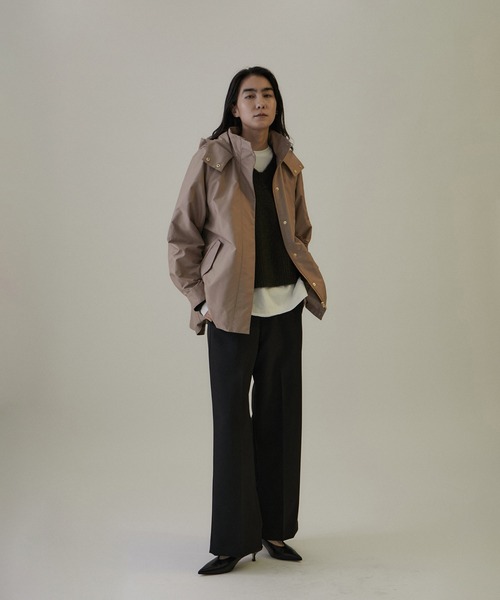 SALON adam et rope'（サロン アダム エ ロペ）の「[24SS]【撥水加工】マウンテンパーカー[ライナー付き]（マウンテンパーカー・レディース・ブラウン系その他2/グレー系その他/ブラック・FREE）」の6枚目の写真