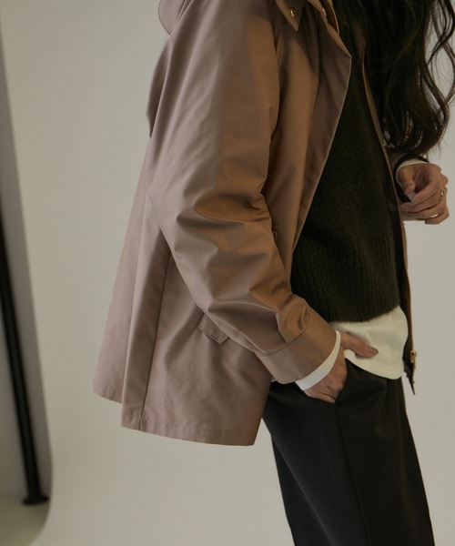 SALON adam et rope'（サロン アダム エ ロペ）の「[24SS]【撥水加工】マウンテンパーカー[ライナー付き]（マウンテンパーカー・レディース・ブラウン系その他2/グレー系その他/ブラック・FREE）」の16枚目の写真