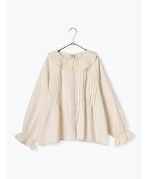 TSUHARU by Samansa Mos2 | ウエハースピンタックブラウス(シャツ/ブラウス)