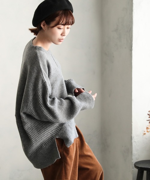 soulberry（ソウルベリー）の「「たゆんと」ニットプルオーバー