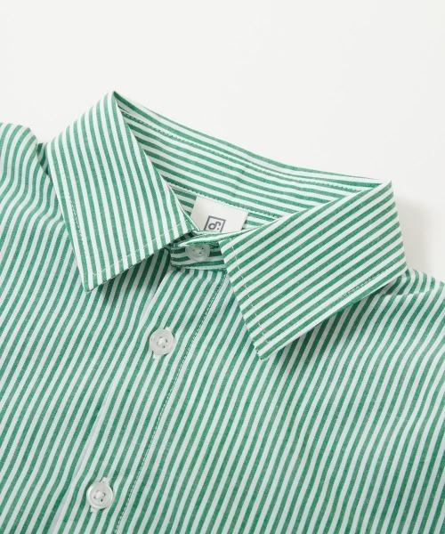 devirock（デビロック）の「ビッグシルエット カラー ストライプシャツ（シャツ/ブラウス・キッズ・その他1/その他2/その他3/その他4・100cm/110cm/120cm/130cm/140cm/150cm/160cm）」の15枚目の写真