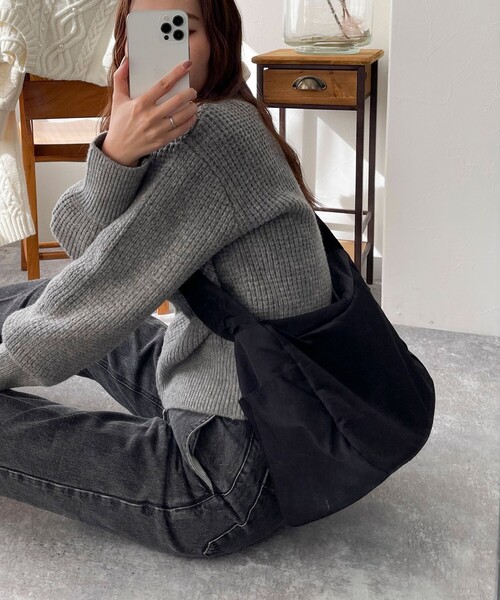 fredy emue（フレディエミュ）の「フリーアジャストワイドベルトバッグ（ショルダーバッグ・レディース・ブラウン/ブラック・FREE）」の8枚目の写真