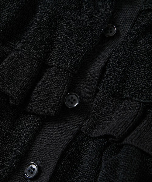 ADAM ET ROPE'（アダムエロペ）の「【tyn.TGOR】Multi way frill（キャミソール・レディース・ブラック/オフホワイト・FREE）」の18枚目の写真