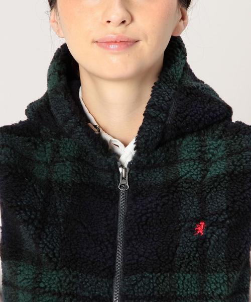 GYMPHLEX（ジムフレックス）の「［WEB限定］Gymphlex（ジムフレックス） BOA CH HOODベスト（ベスト・レディース・ネイビー・FREE）」の6枚目の写真