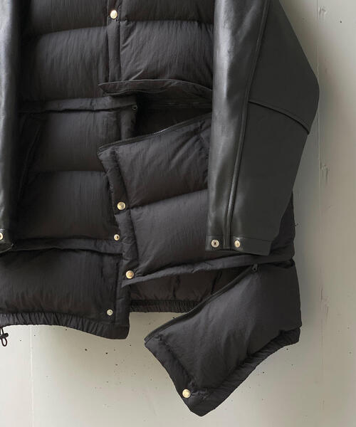 YOKE(ヨーク)の「YOKE/ヨーク/EXCLUSIVE DETACHABLE DOWN JACKET(ダウンジャケット/コート・メンズ・ブラック・2)」の8枚目の写真