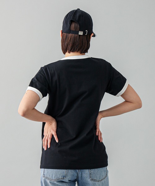 X-girl（エックスガール）の「MILLS LOGO DAMAGE CAP（キャップ・レディース・ライトブルー/オリーブ/ブラック・ONE SIZE）」の20枚目の写真