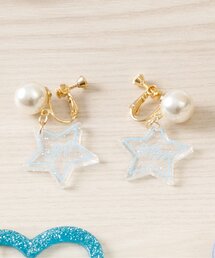 ラメスターイヤリング